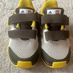Lego by Adidas - Velcro Yellow/Black Shoes - Size 6 Toddler